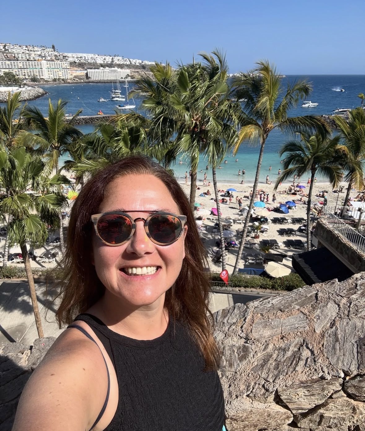 Bethan Ami Hall en Gran Canaria